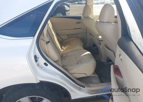 2012 Lexus Rx 350 z USA, uszkodzony, nr VIN 2T2BK1BA9CC147535